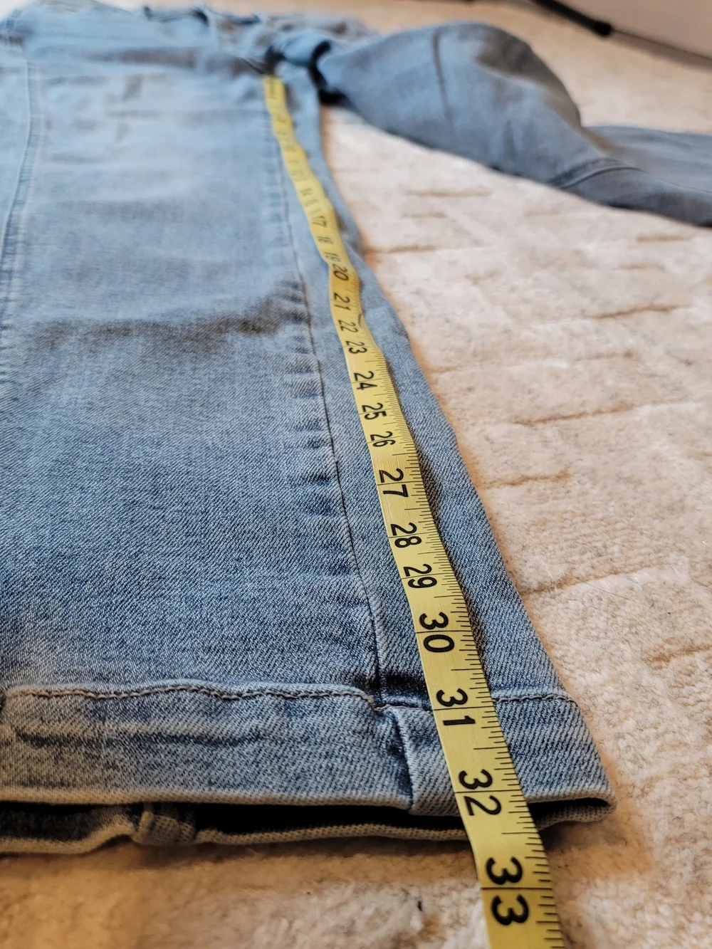 EUC JUDY BLUE Joy High Rise Side Seam Retro Wide Leg Medium Wash Jeans Size 9/29 - Picture 13 of 16